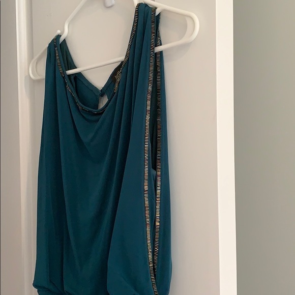 Teal evening gown - Picture 4 of 5